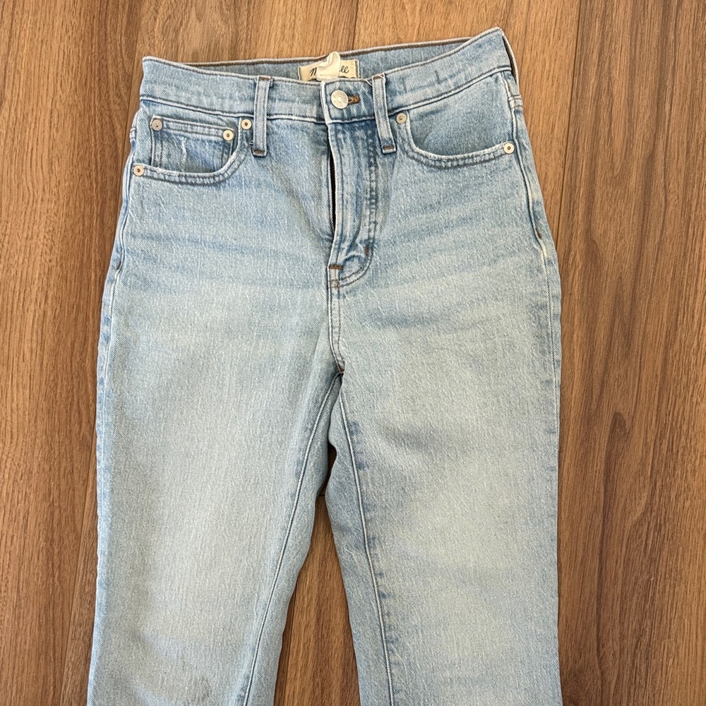 Madewell High Rise Light Blue Jeans